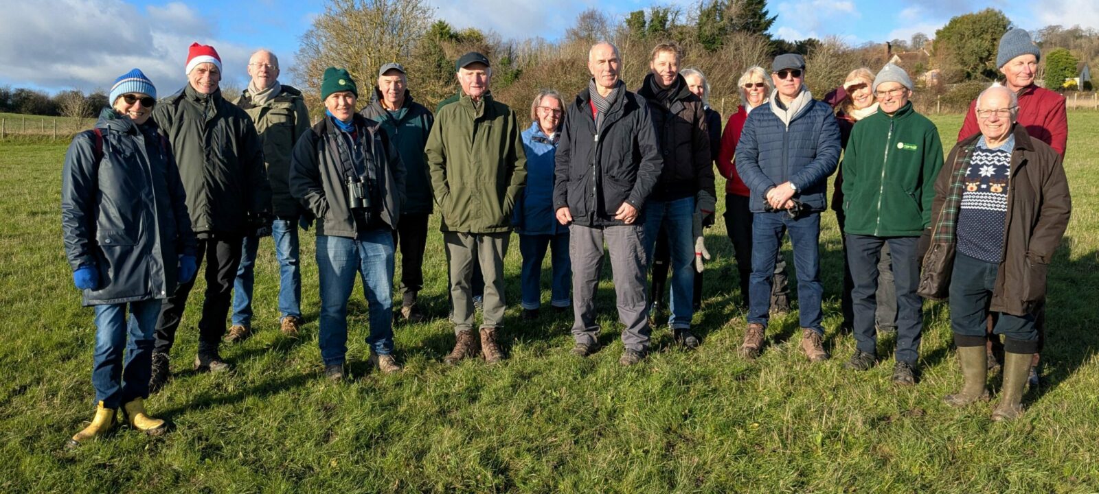 Photograph of our volunteer team in Wrotham